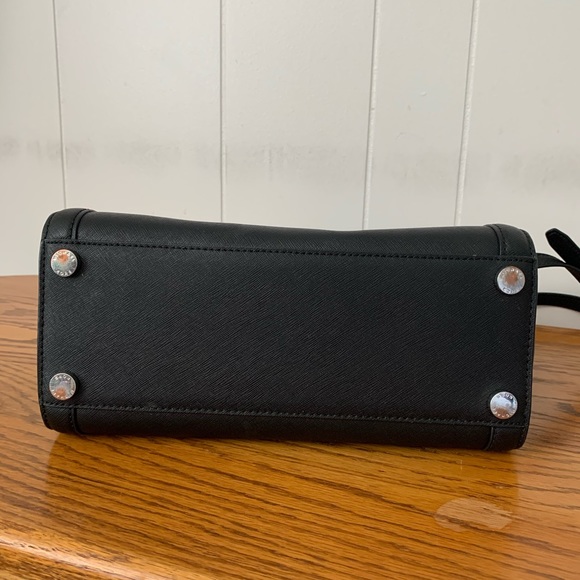 Michael Kors black leather satchel - Picture 3 of 6